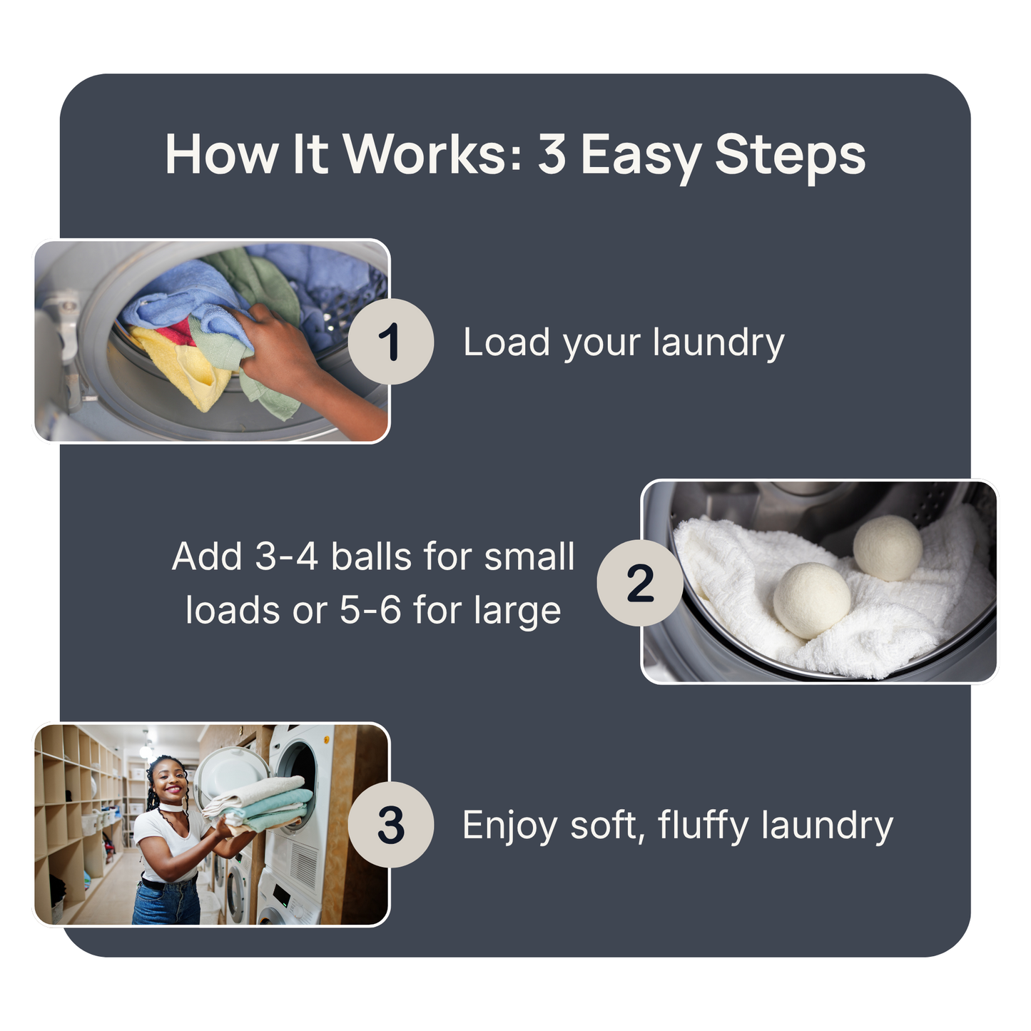Wool Dryer Balls | 6-Pack XL