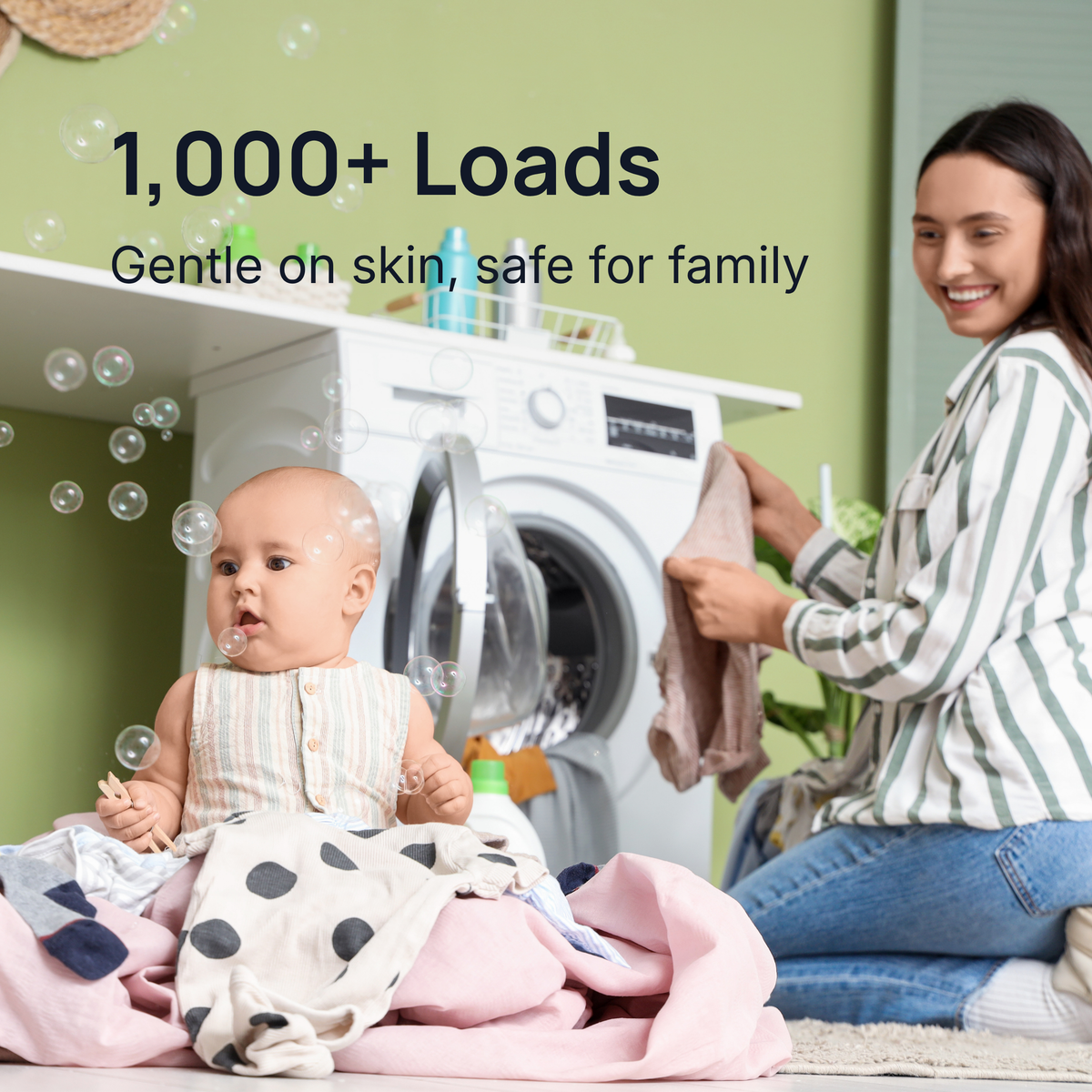 Chemical-free wool dryer balls, natural fabric softener alternative